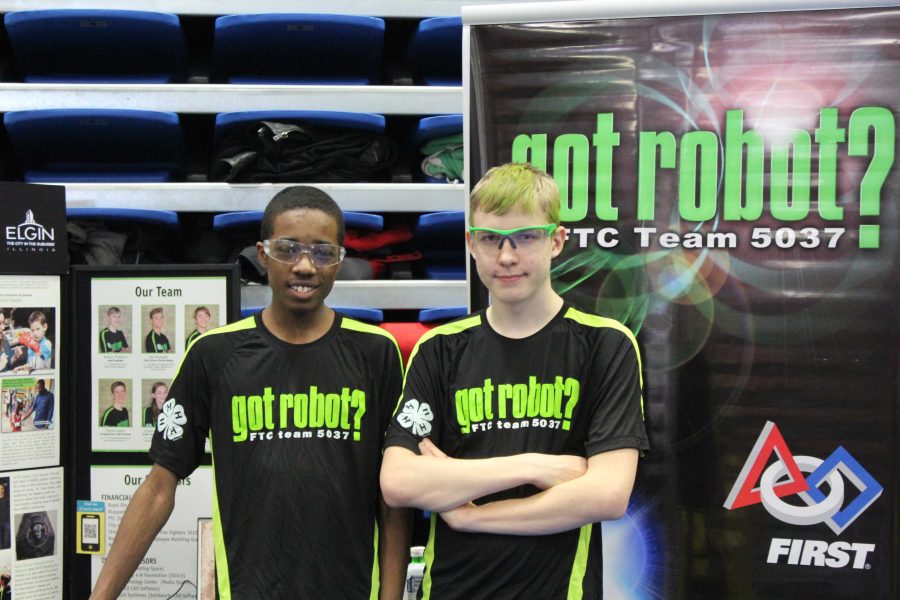 Photo from the robotics championship held at elgin community college
