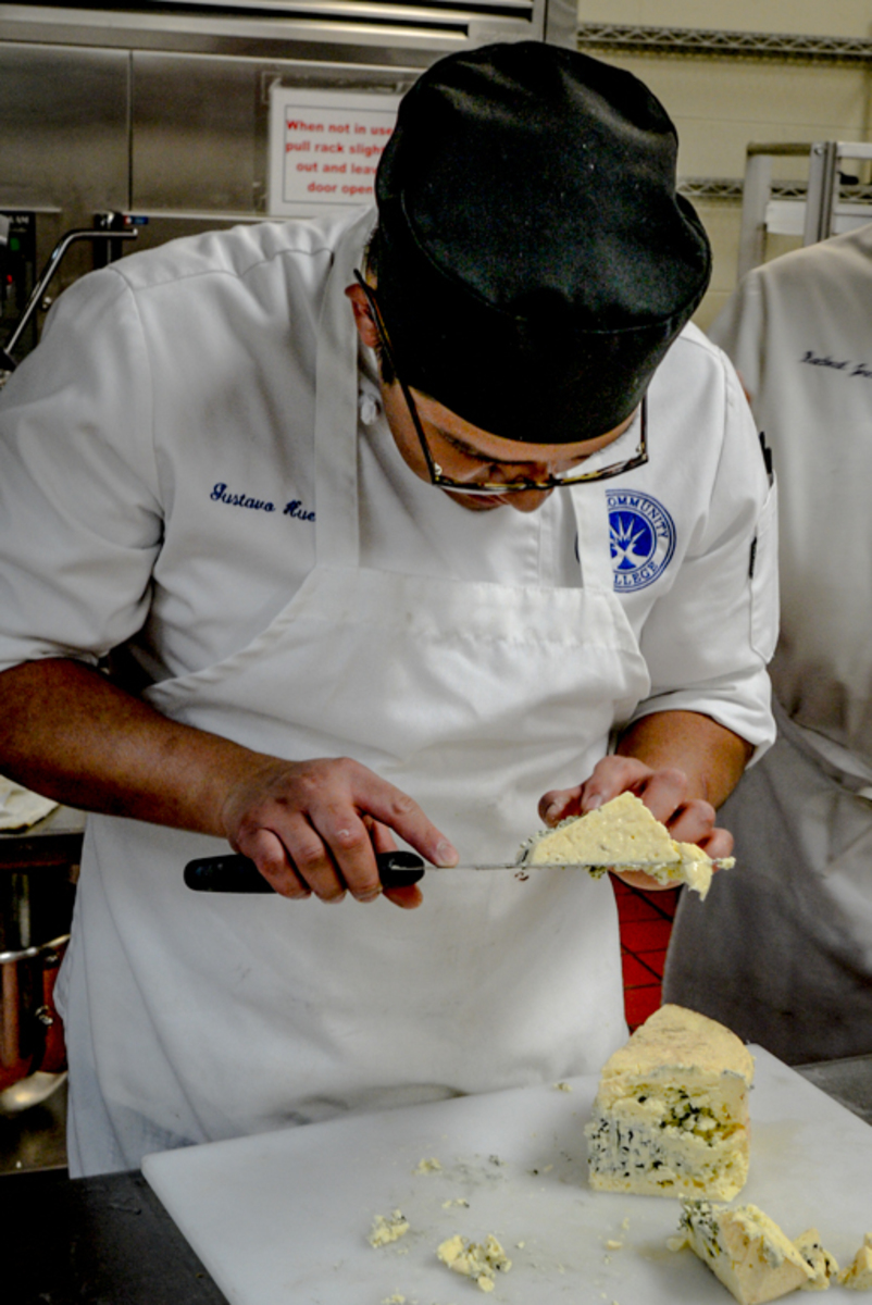 Chef Randy Wander hosts the visiting chef dinner at spartan terrace