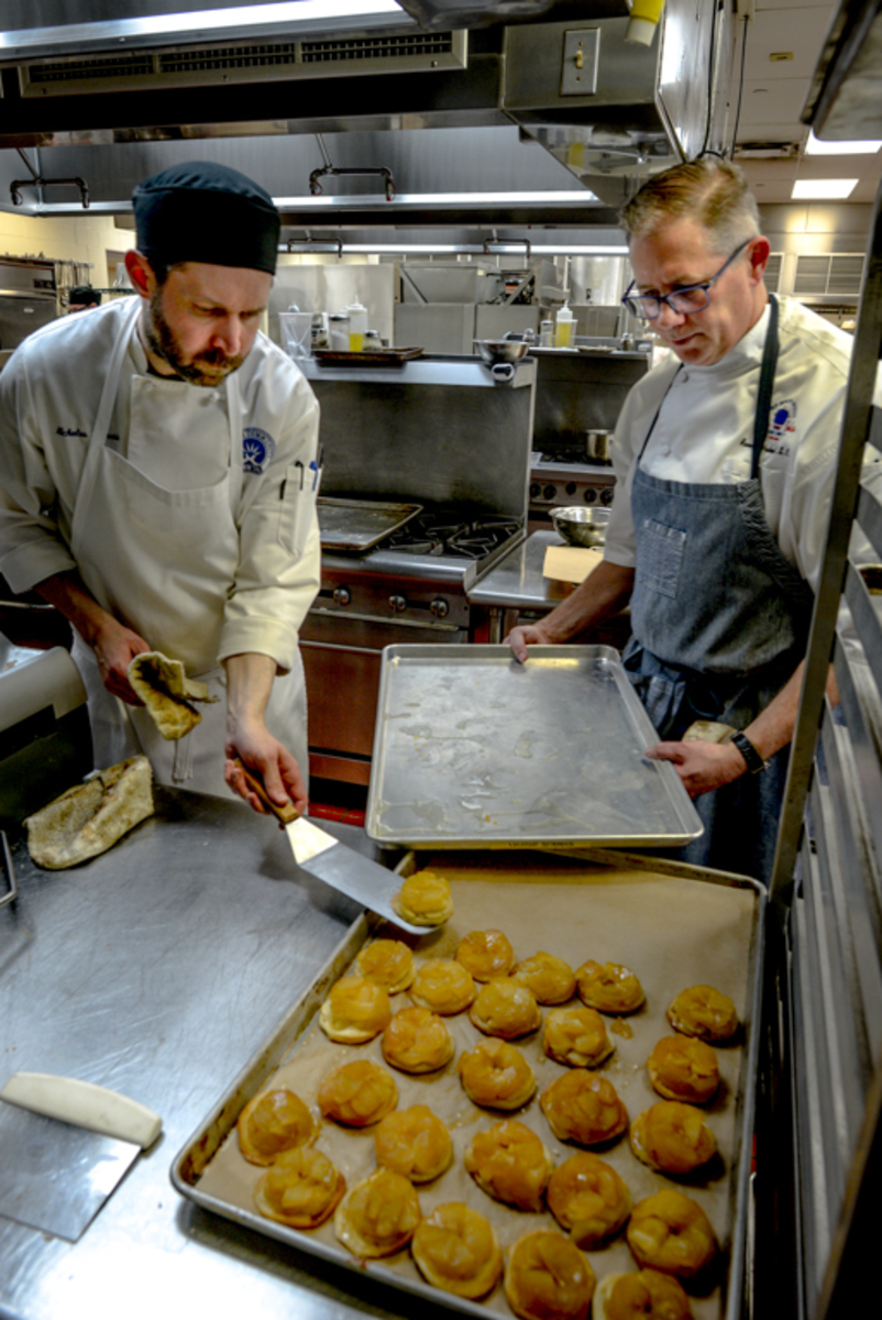 Chef Randy Wander hosts the visiting chef dinner at spartan terrace