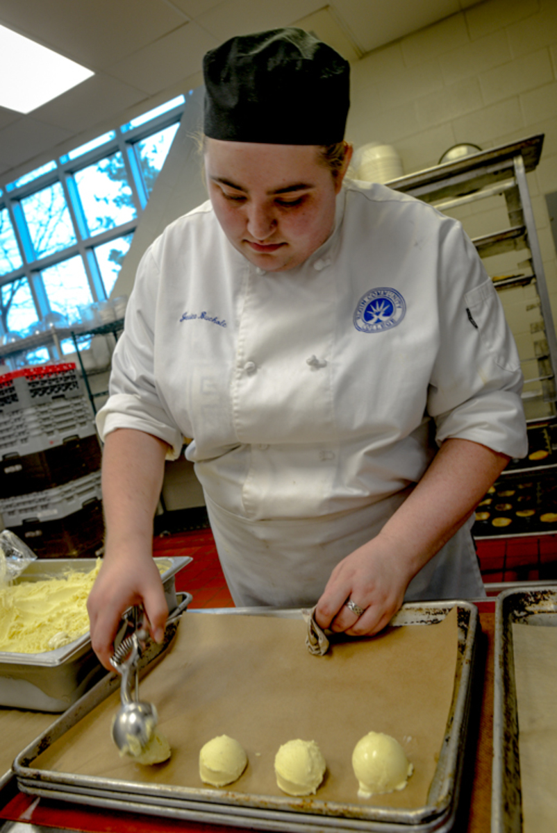 Chef Randy Wander hosts the visiting chef dinner at spartan terrace