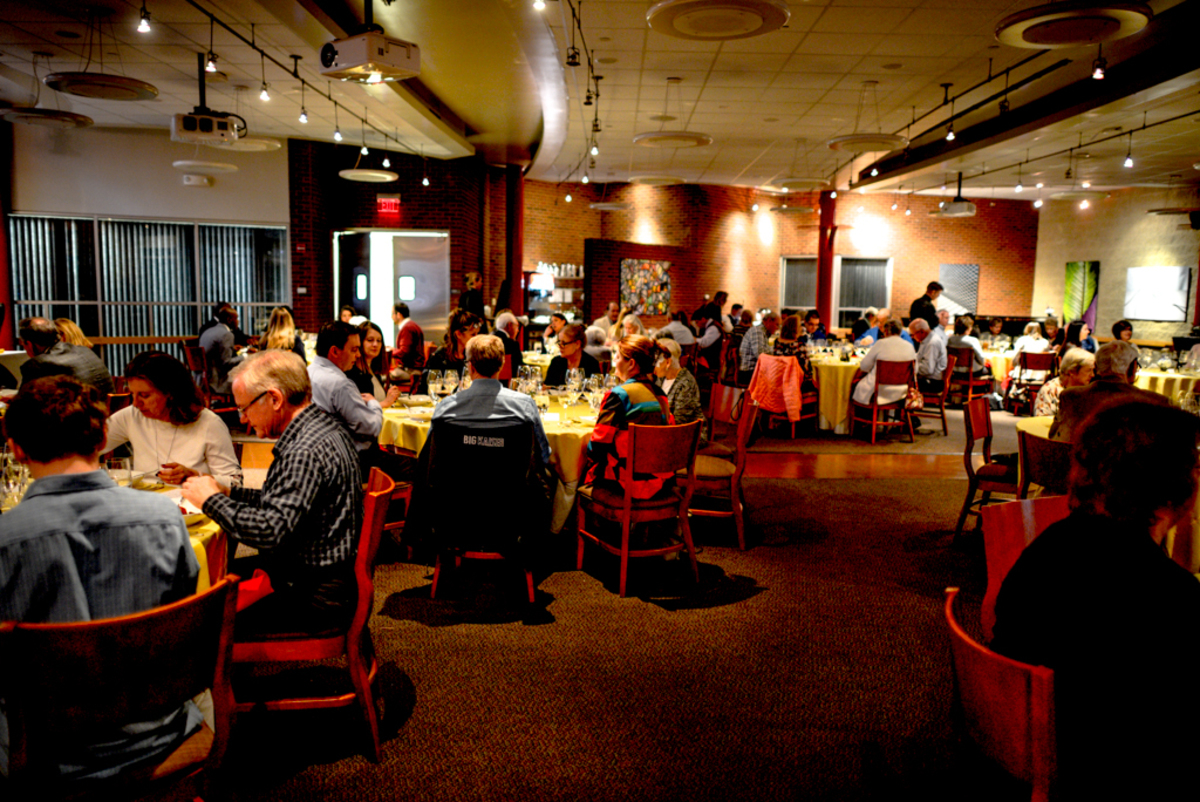 Chef Randy Wander hosts the visiting chef dinner at spartan terrace