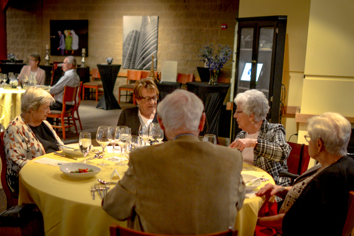 Chef Randy Wander hosts the visiting chef dinner at spartan terrace