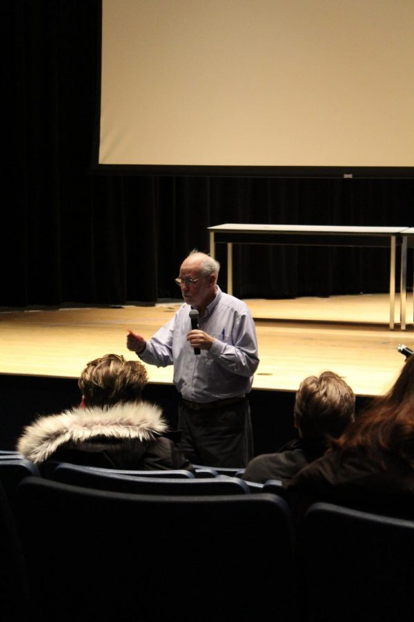 Professor Malone shared his teaching theory and recalled his first time teaching during his last lecture on Dec. 4.