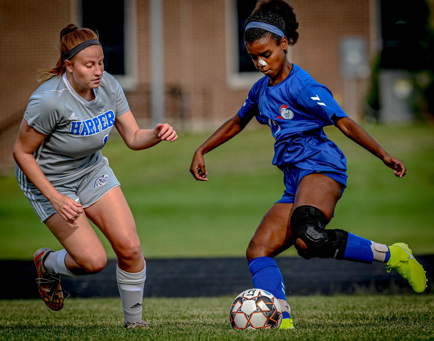 Lady Spartans at Harper for Soccer