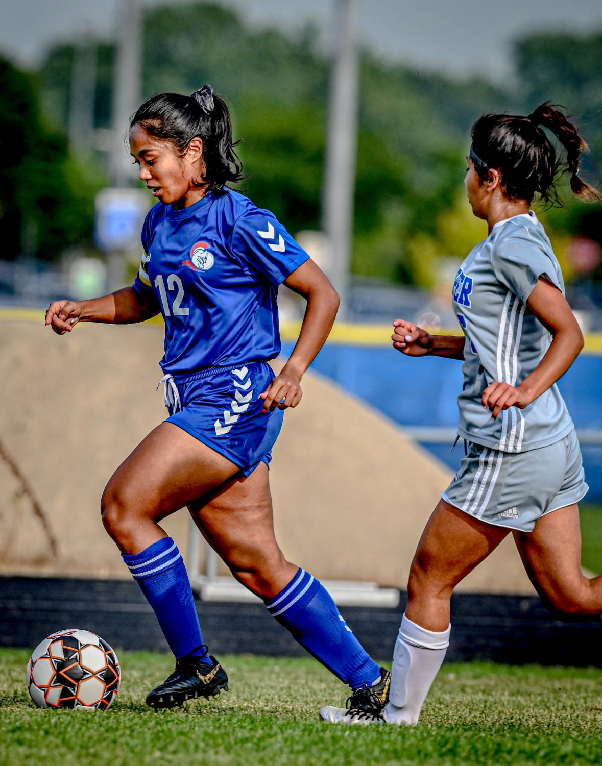 Lady Spartans at Harper for Soccer