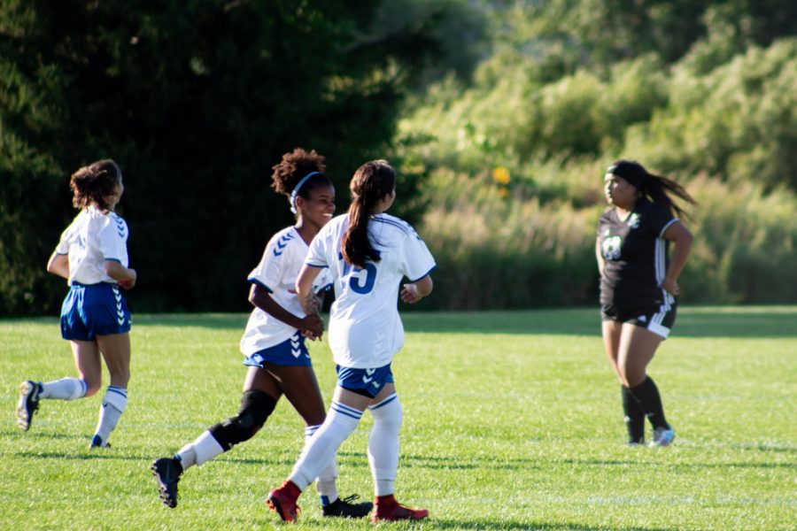 ECC Womens Soccer defeats Prairie State College 4-0 on Wednesday, August 28.