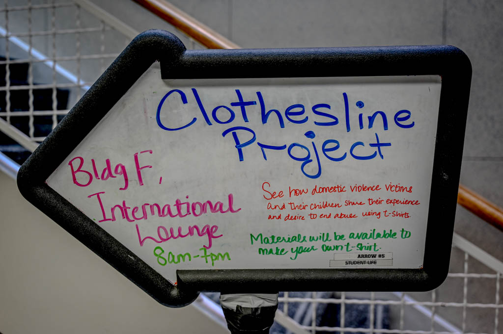 End Domestic Violence-The Clothesline Project