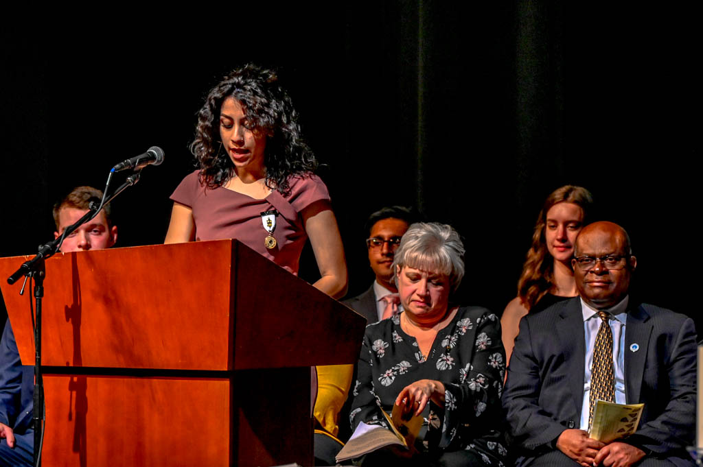 Phi Theta Kappa fall induction ceremony