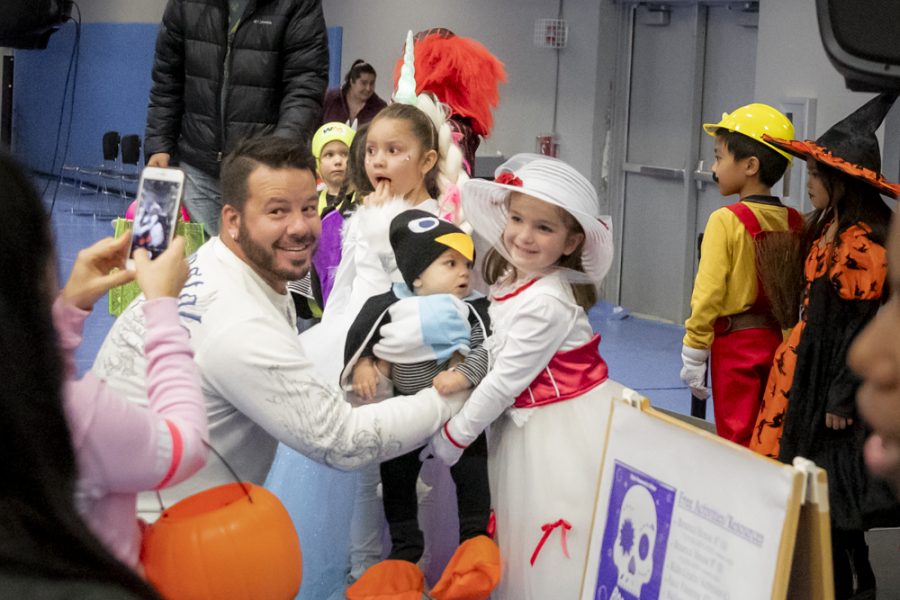 Families and ECC clubs and groups gather in the the Events Center for Boo Bash on Oct. 25.