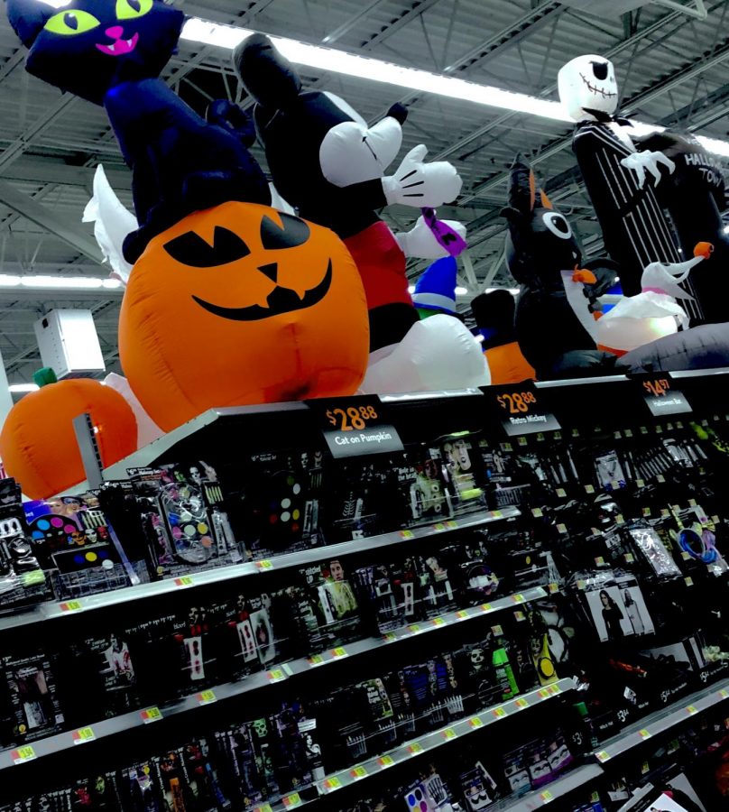 Halloween decorations and accessories for costumes