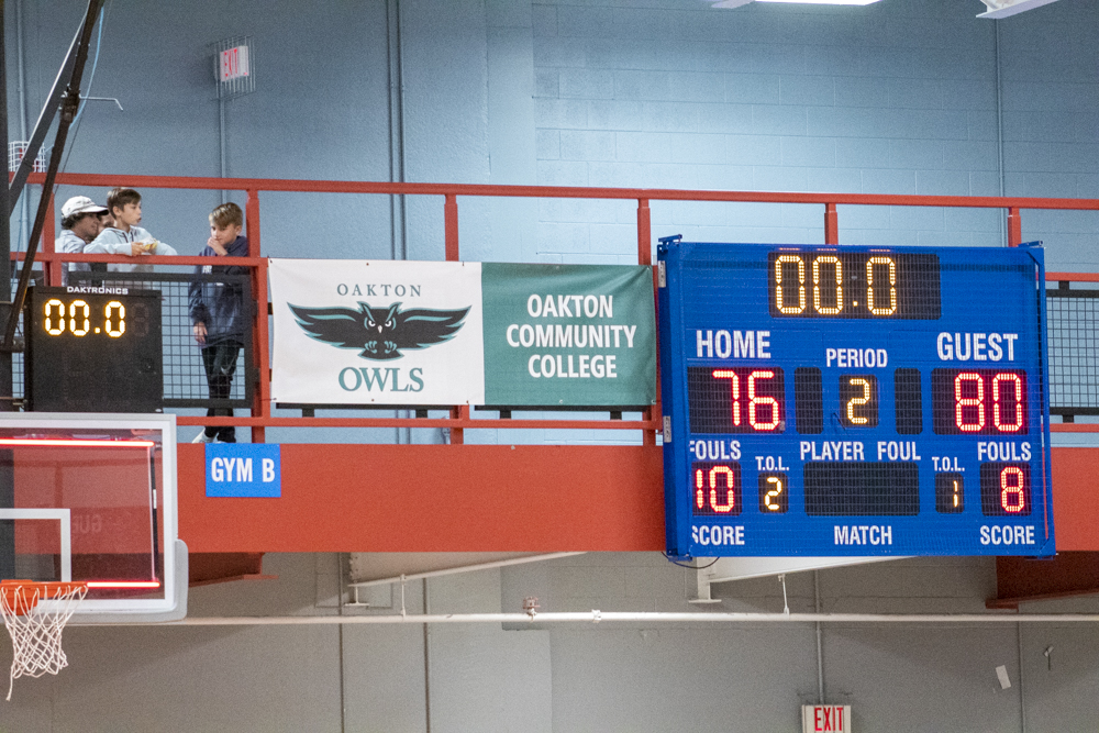 Men's basketball falls short against Rock Valley College