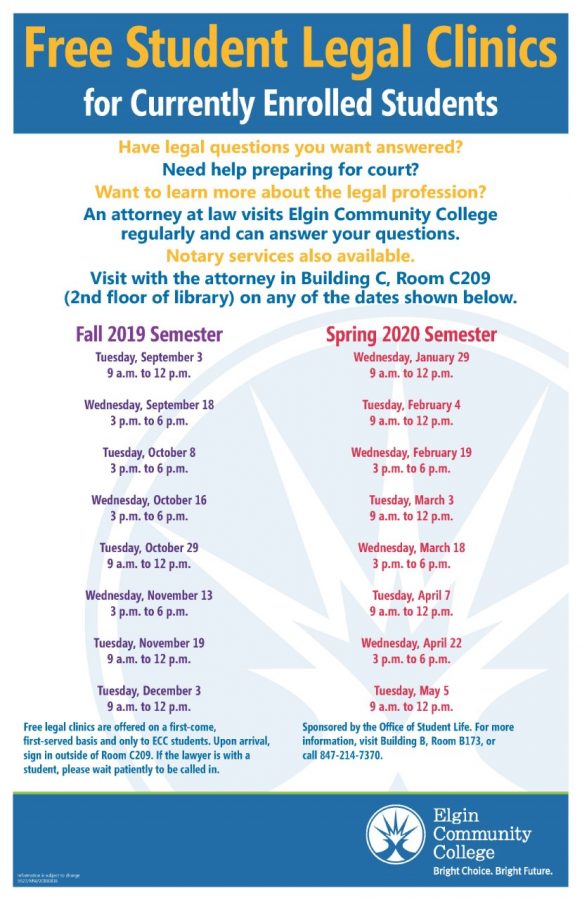 ECC Legal Clinics offer great services to students for free