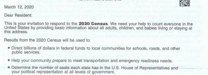 Census letter