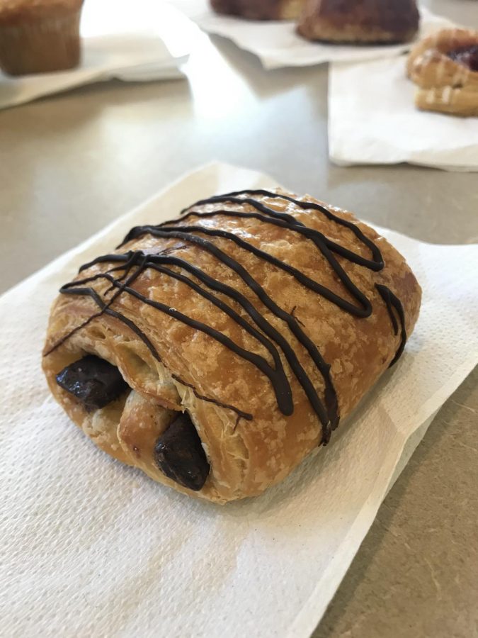 Chocolate Croissant from Spartan to-go in the H building is open on Wednesdays from 11am to 1:30pm.