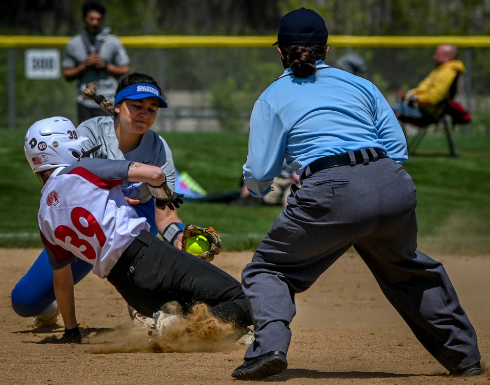 Lady Spartans out slug Acquinas College