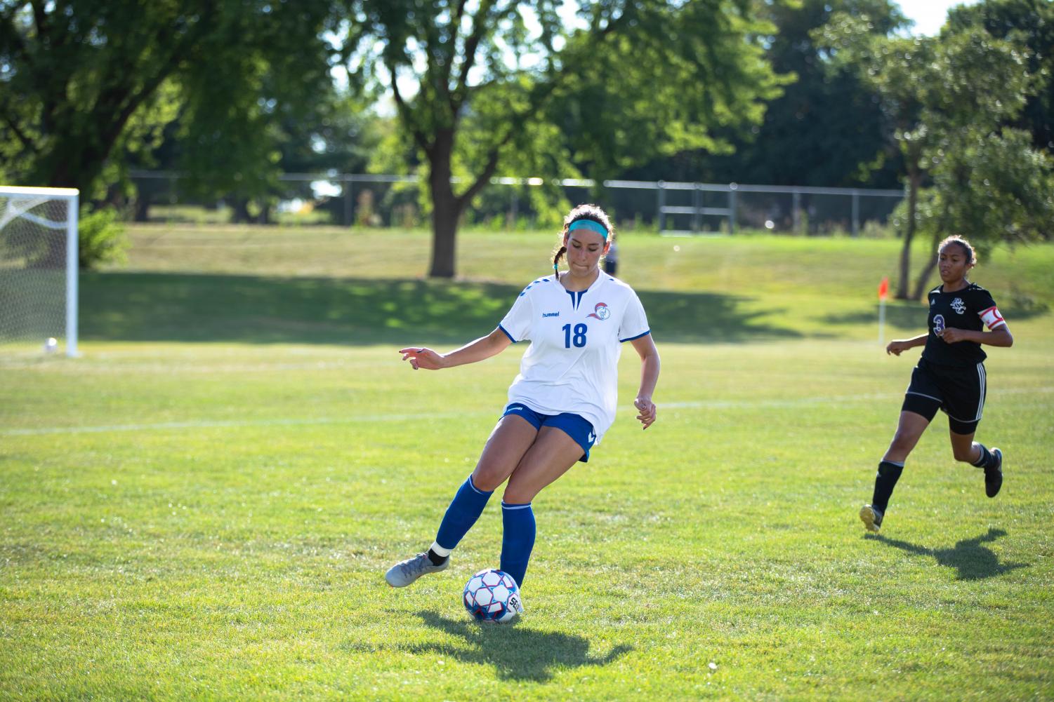 Women's soccer wins 1-0 against Prairie State College