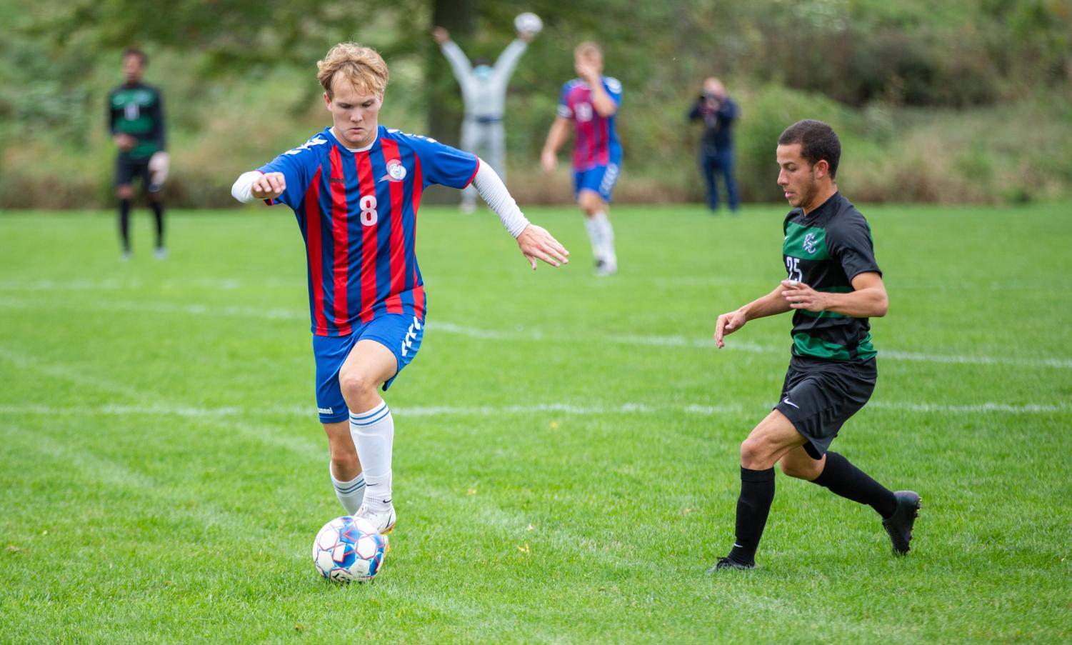 Men's soccer loses 9-2 to Prairie State College