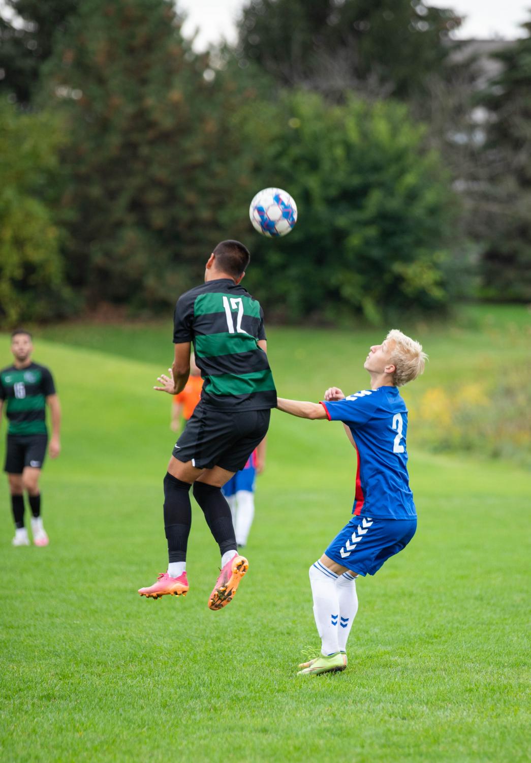 Men's soccer loses 9-2 to Prairie State College