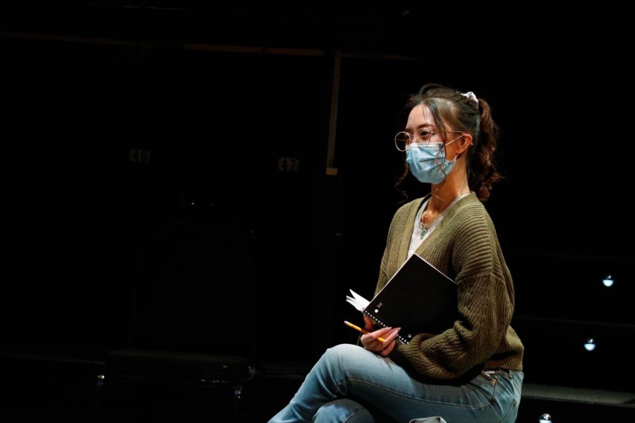 Yukina Nguyen (Grace) in the Elgin Community Colleges fall production, Baltimore.