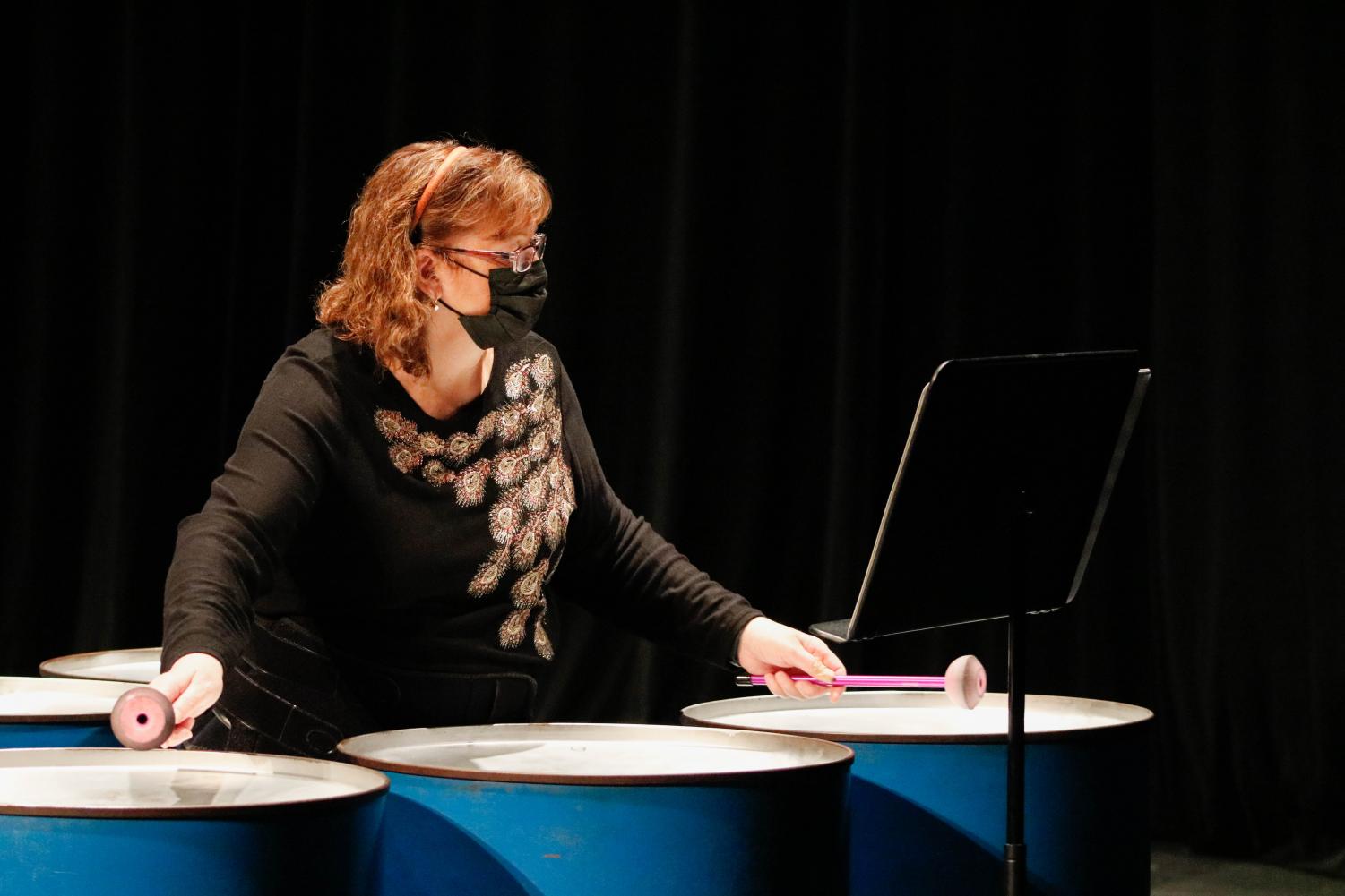 Elgin Community College Steel Band performs "Steel Some Fun" winter concert