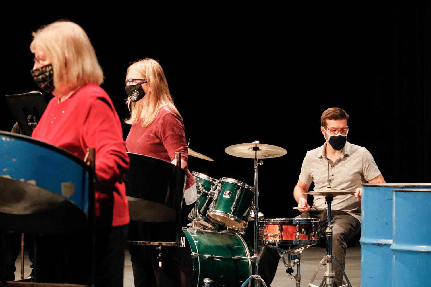 Elgin Community College Steel Band performs "Steel Some Fun" winter concert