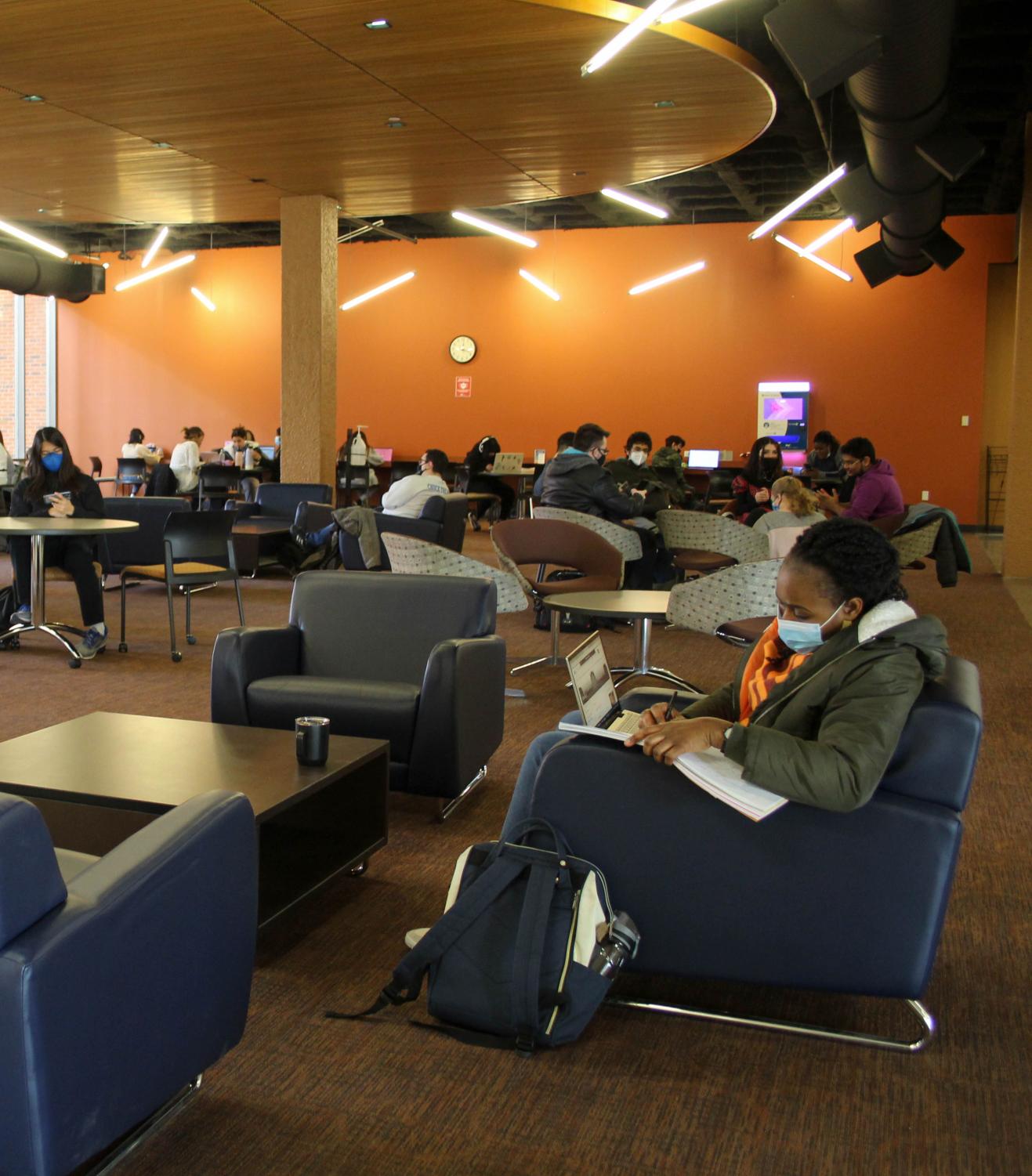 An updated campus look: ECC returns to original seating