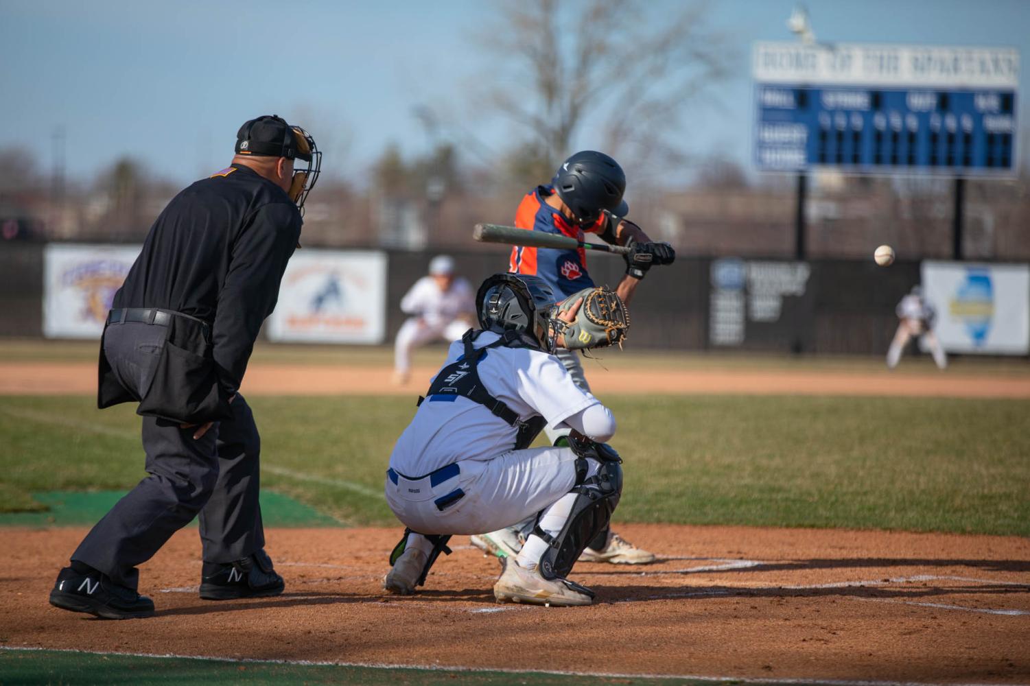 ECC men's Baseball wins 8-6 against Morton College