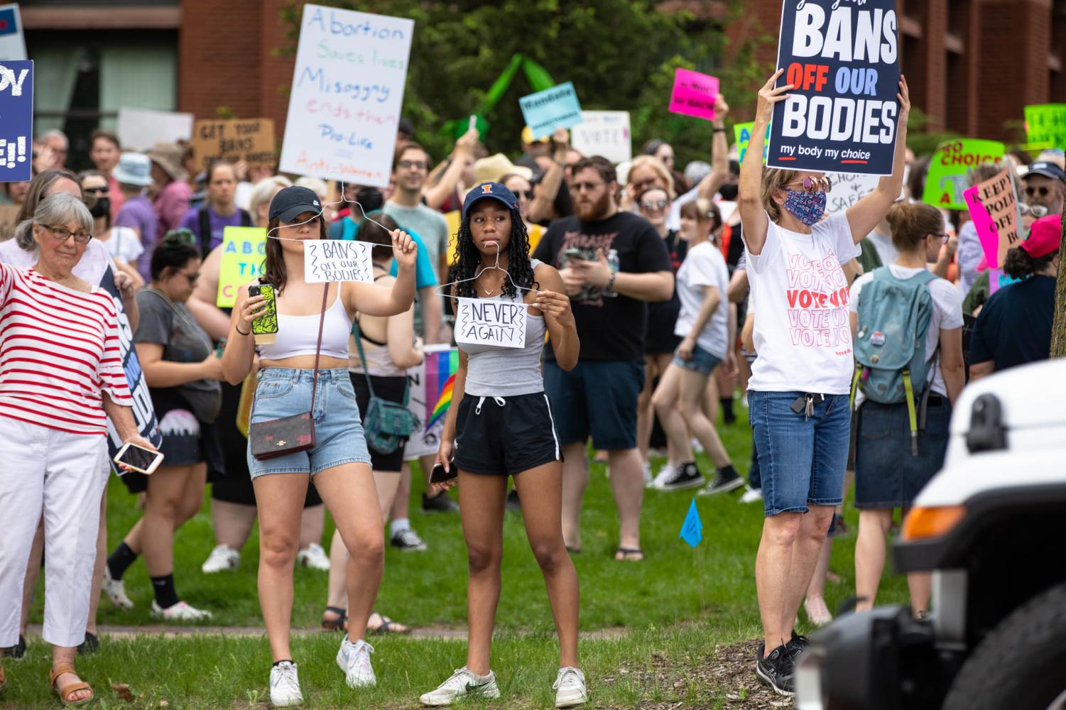 "Bans Off Our Bodies" Women's March Rally