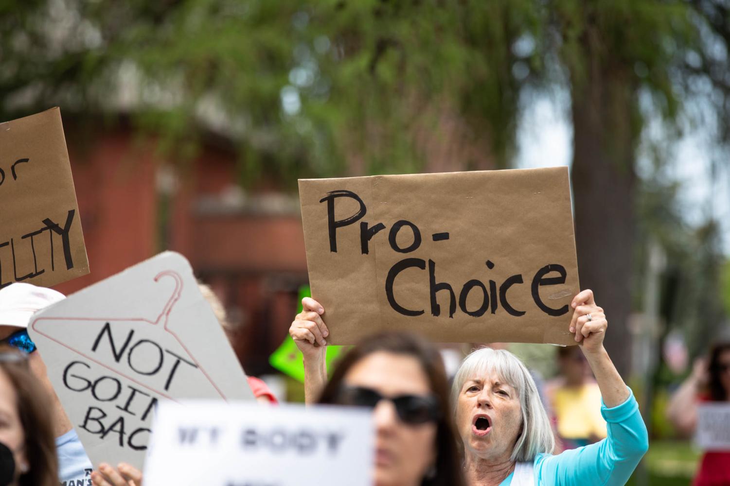 "Bans Off Our Bodies" Women's March Rally