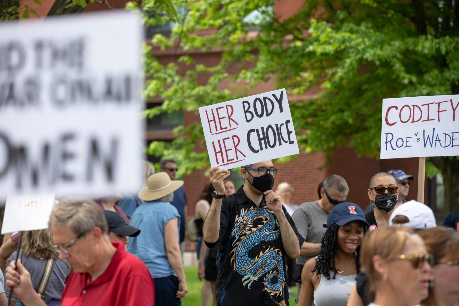 "Bans Off Our Bodies" Women's March Rally