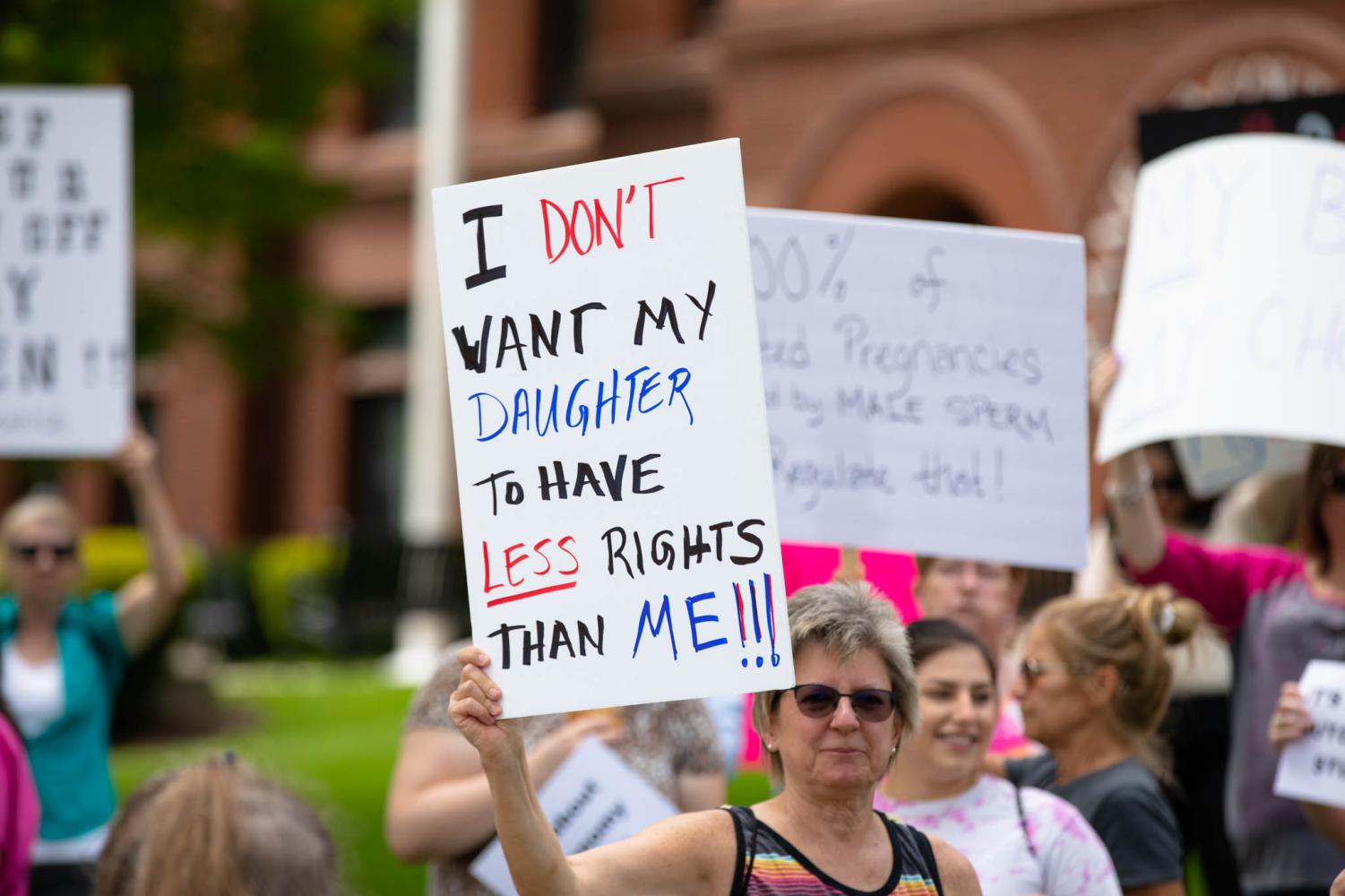 "Bans Off Our Bodies" Women's March Rally