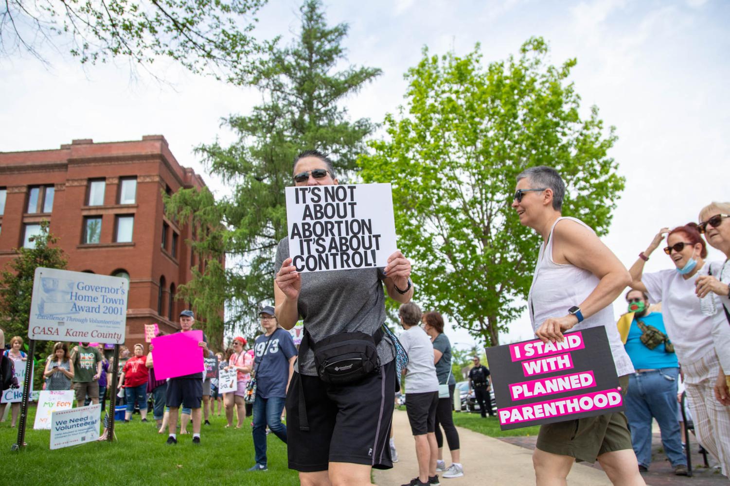 "Bans Off Our Bodies" Women's March Rally