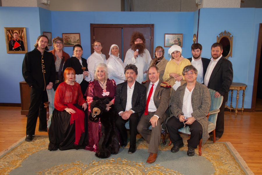 Two actors from ECC community perform in local production of The Government Inspector