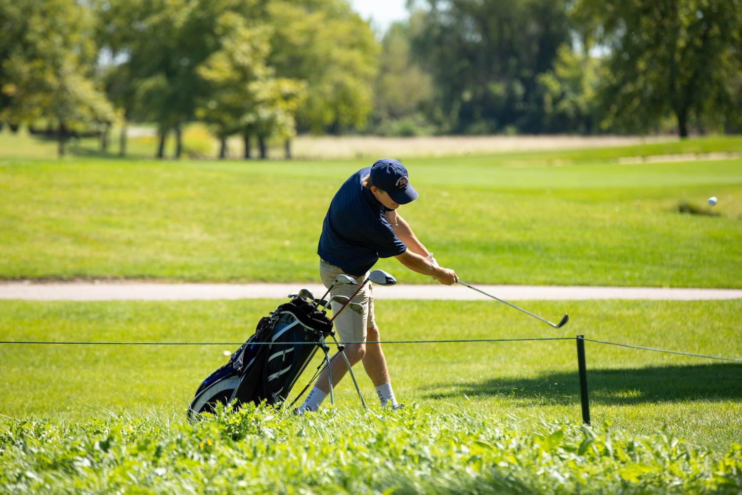 Photos: Spartan golf's Brandon Jakl finishes second at the Elgin Community College Invite