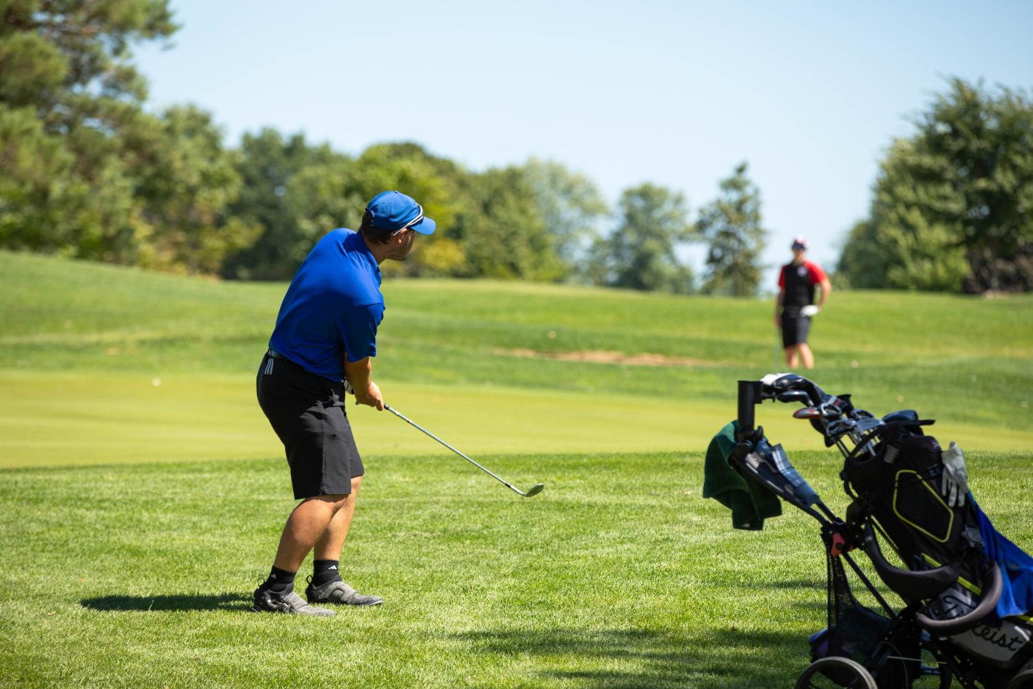 Photos: Spartan golf's Brandon Jakl finishes second at the Elgin Community College Invite