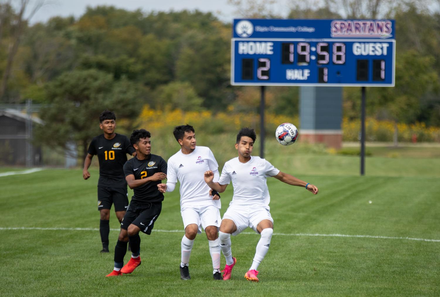 Photos: ECC Mens soccer wins 3-1 against Richard J.  Daley College