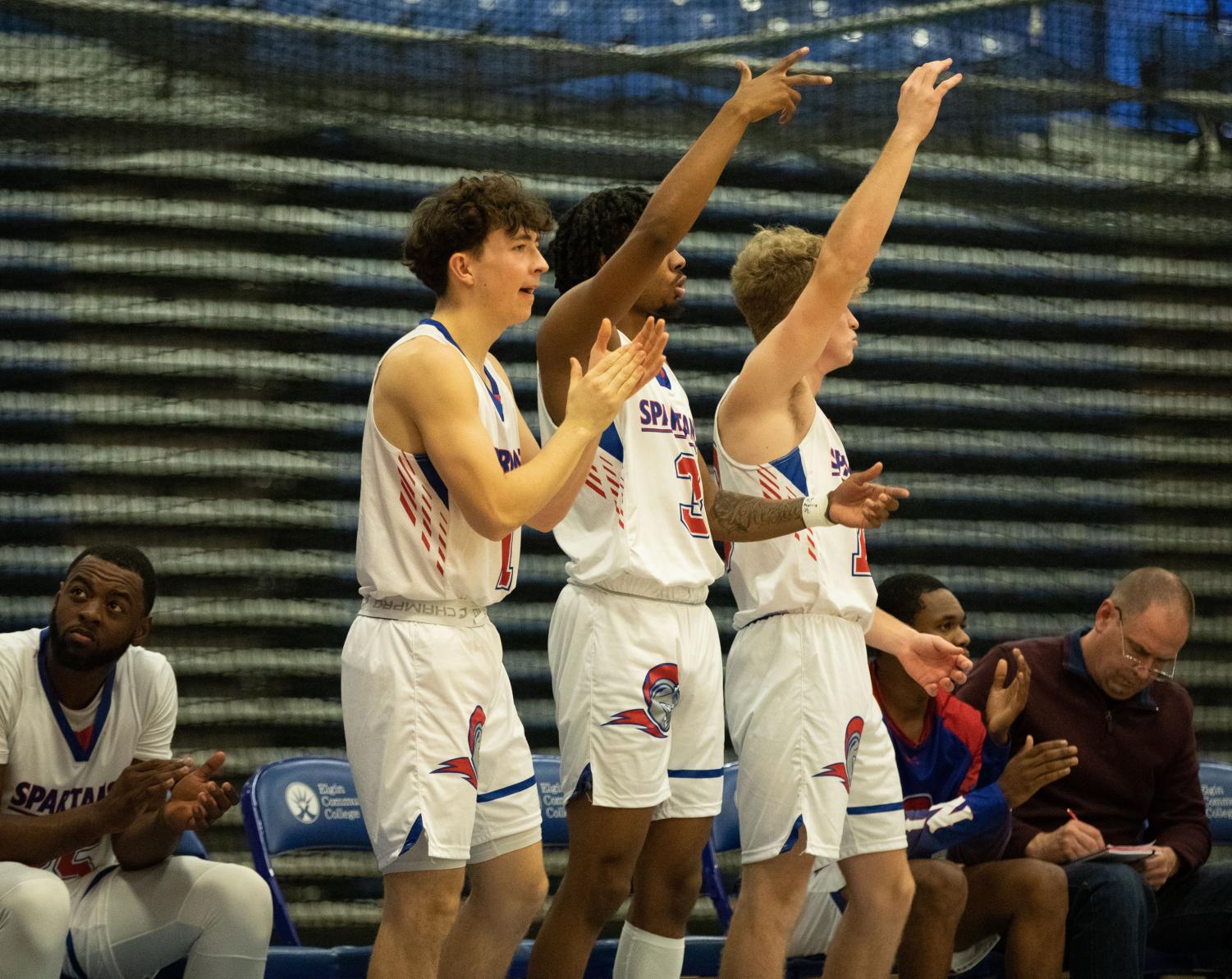 Photos: Men's basketball loses 104-89 against Milwaukee Area Technical College