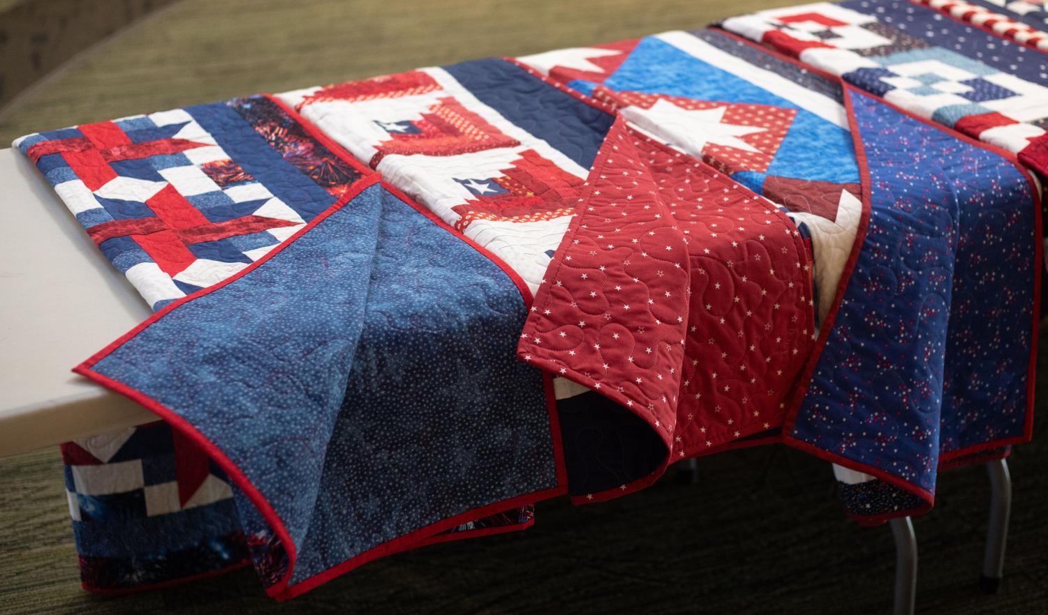 Photos: ECC celebrates Veterans Day with Quilts of Valor