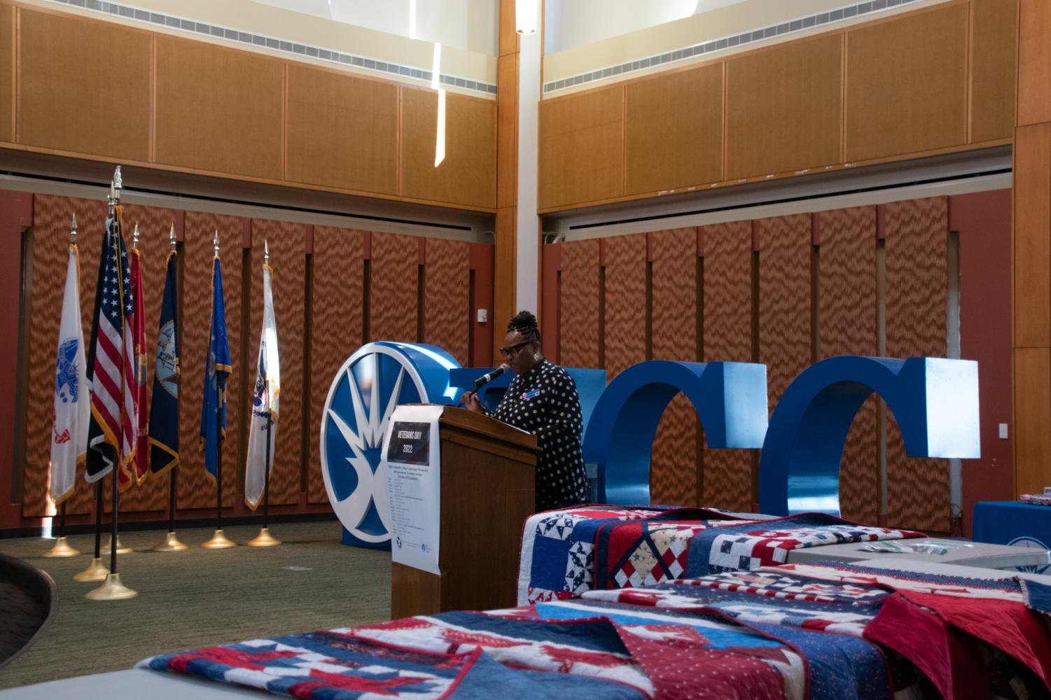 Photos: ECC celebrates Veterans Day with Quilts of Valor