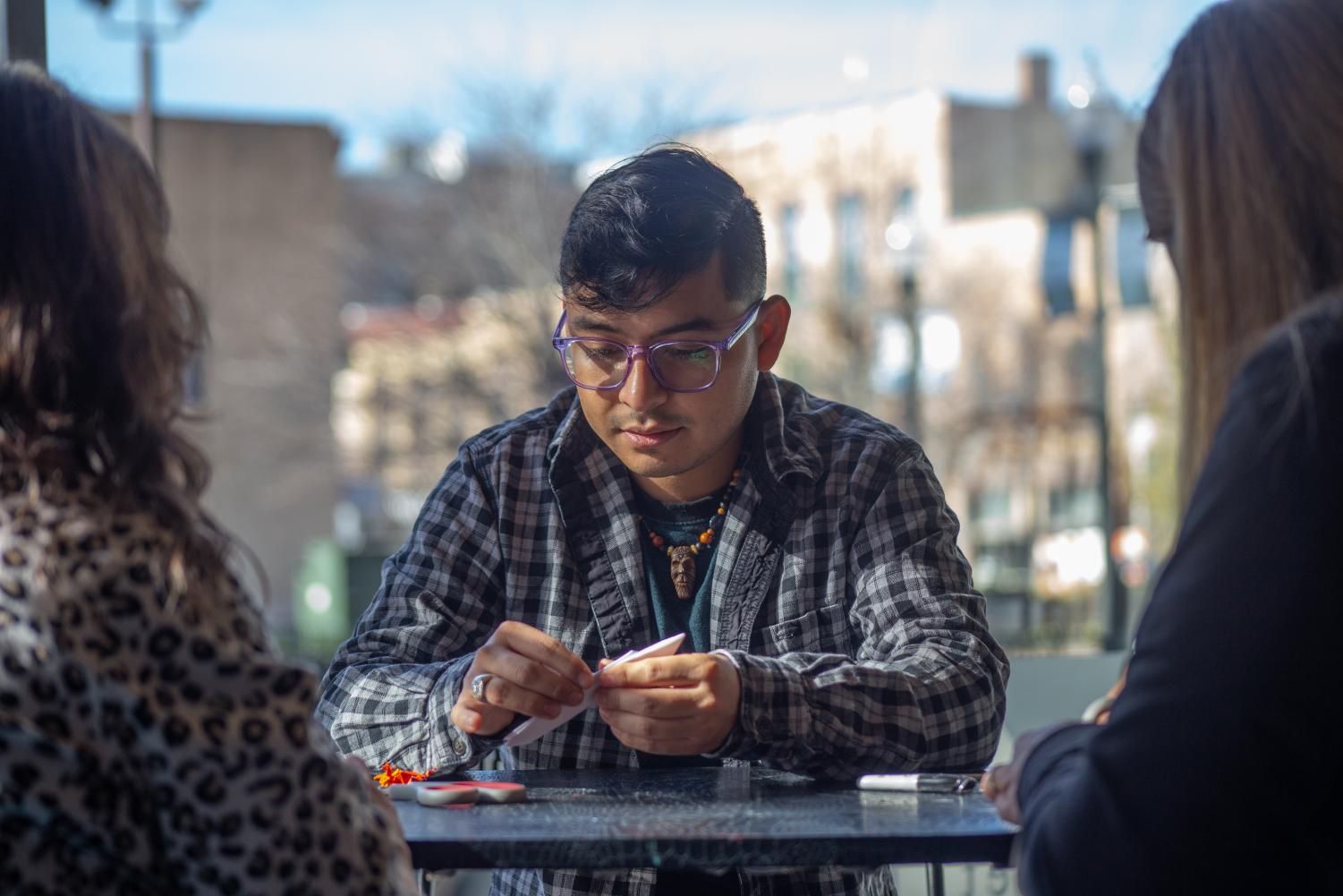 Photos: Origami workshop at Side Street Studio Art