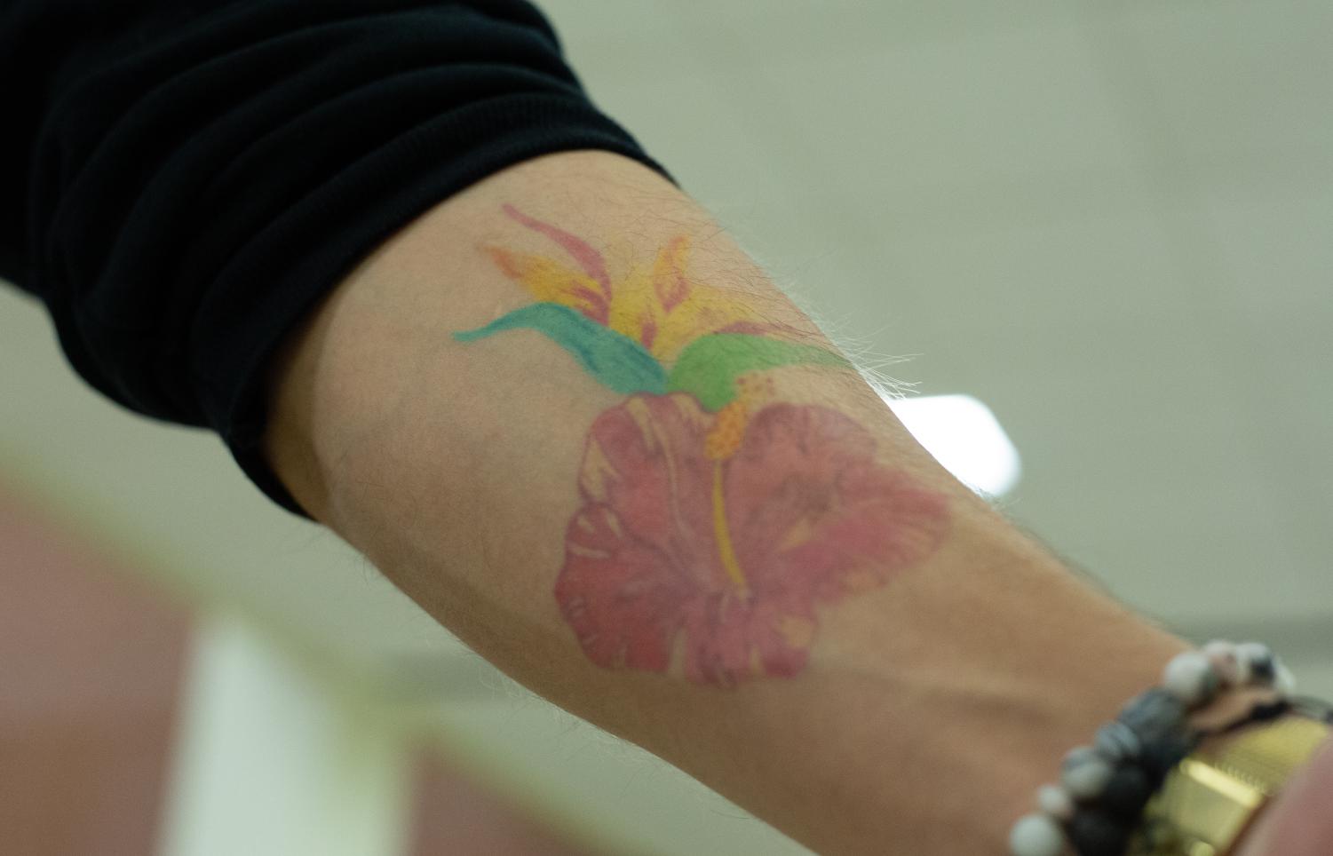 "...Comfortable in my own skin": A look at student tattoos and their importance