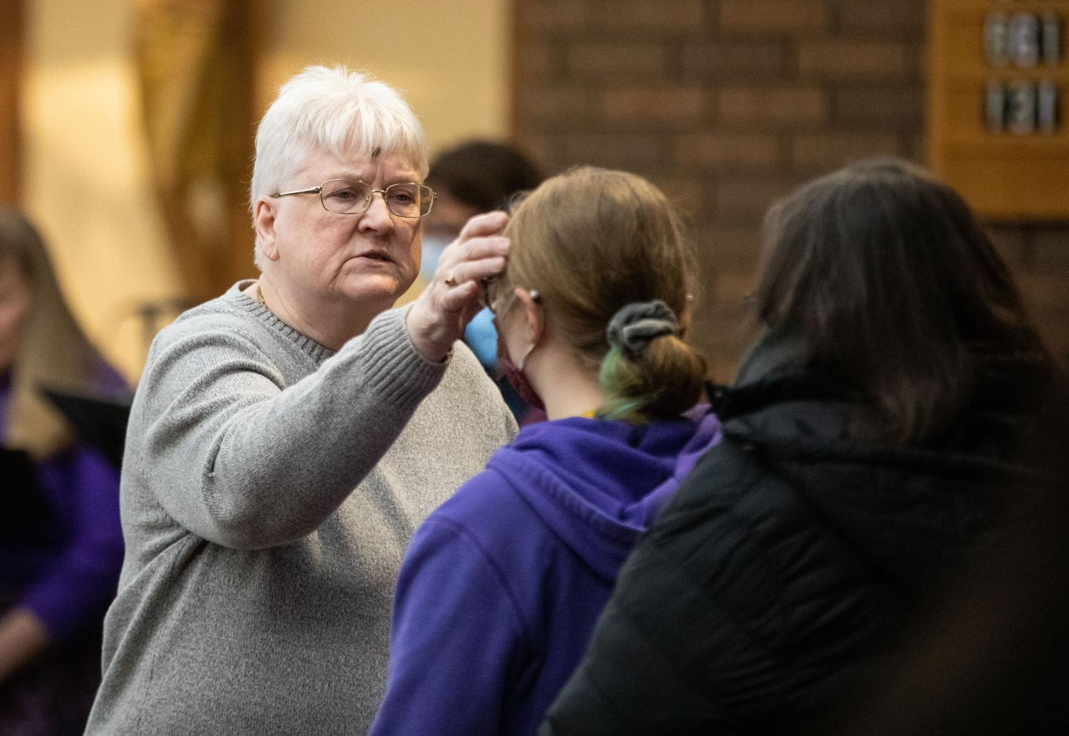 Photos: "Remember that you are dust, and to dust you shall return."