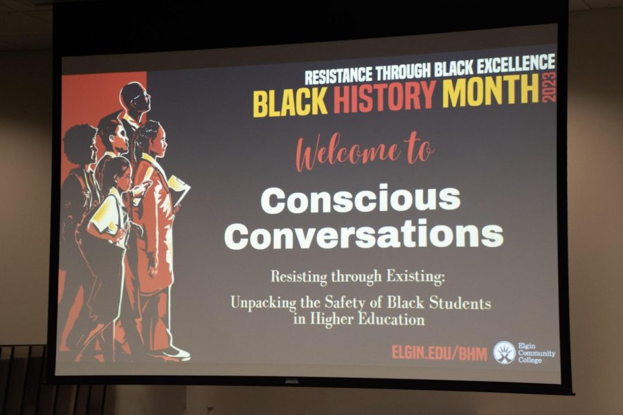 The Conscious Conversations event discussed equity issues faced by the Black Community was hosted on Feb. 8, 2023 in the Building B Heritage Room.