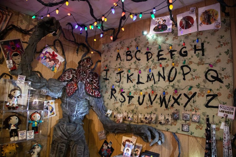 The Stranger Things section at Ghoulish Mortals in St. Charles. 