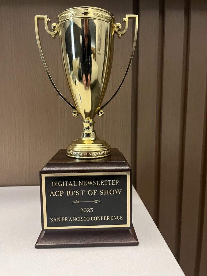 The first place at ACP is believed to be the first time the Observer has won as a staff at any national college media conference.   