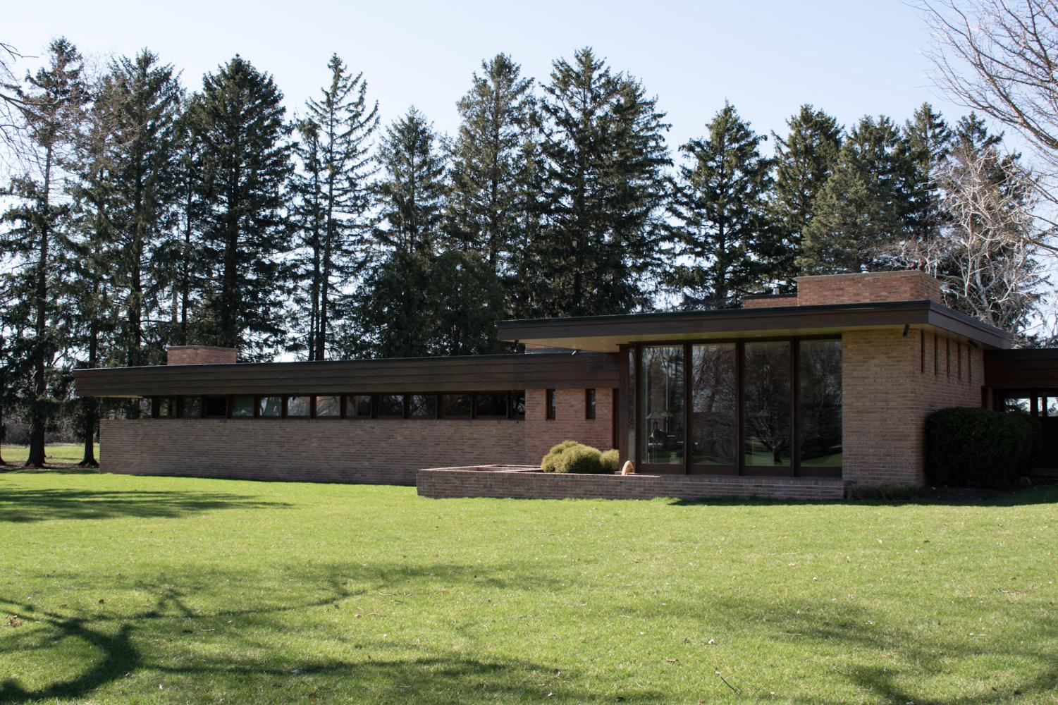 Photos: Inside Hampshire's Frank Lloyd Wright-designed farmhouse