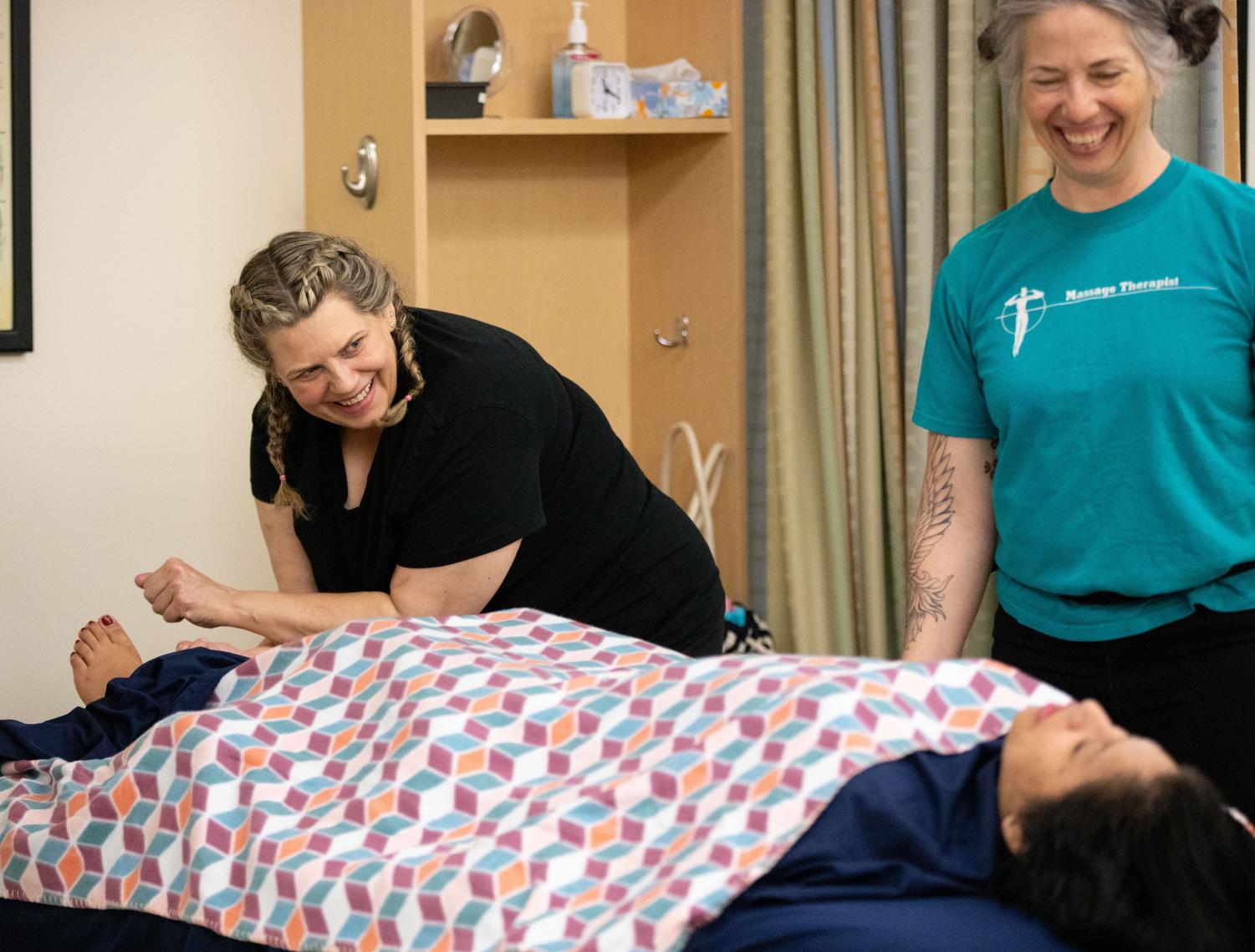 Healing hands: Take a look into ECC’s massage therapy program