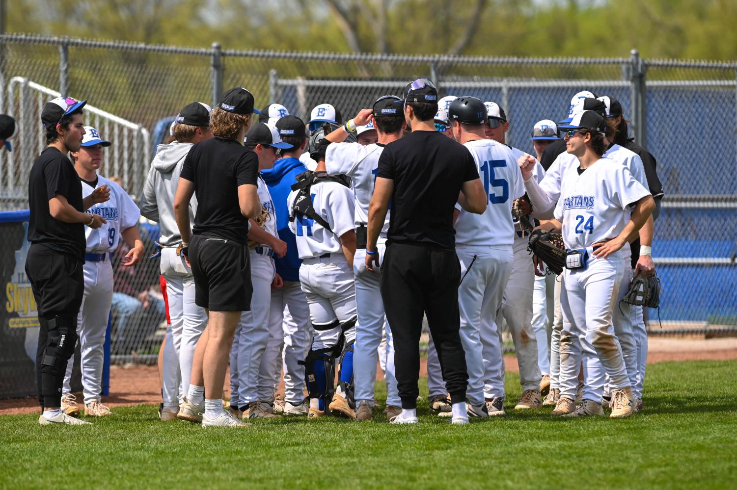 Photos: Spartans baseball loses 8-0 against Black Hawk College