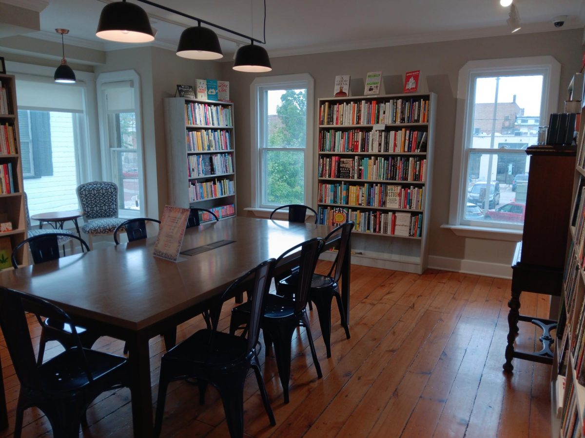 The Non-Fiction room where book clubs and groups can meet each week on Sept. 27, 2023.