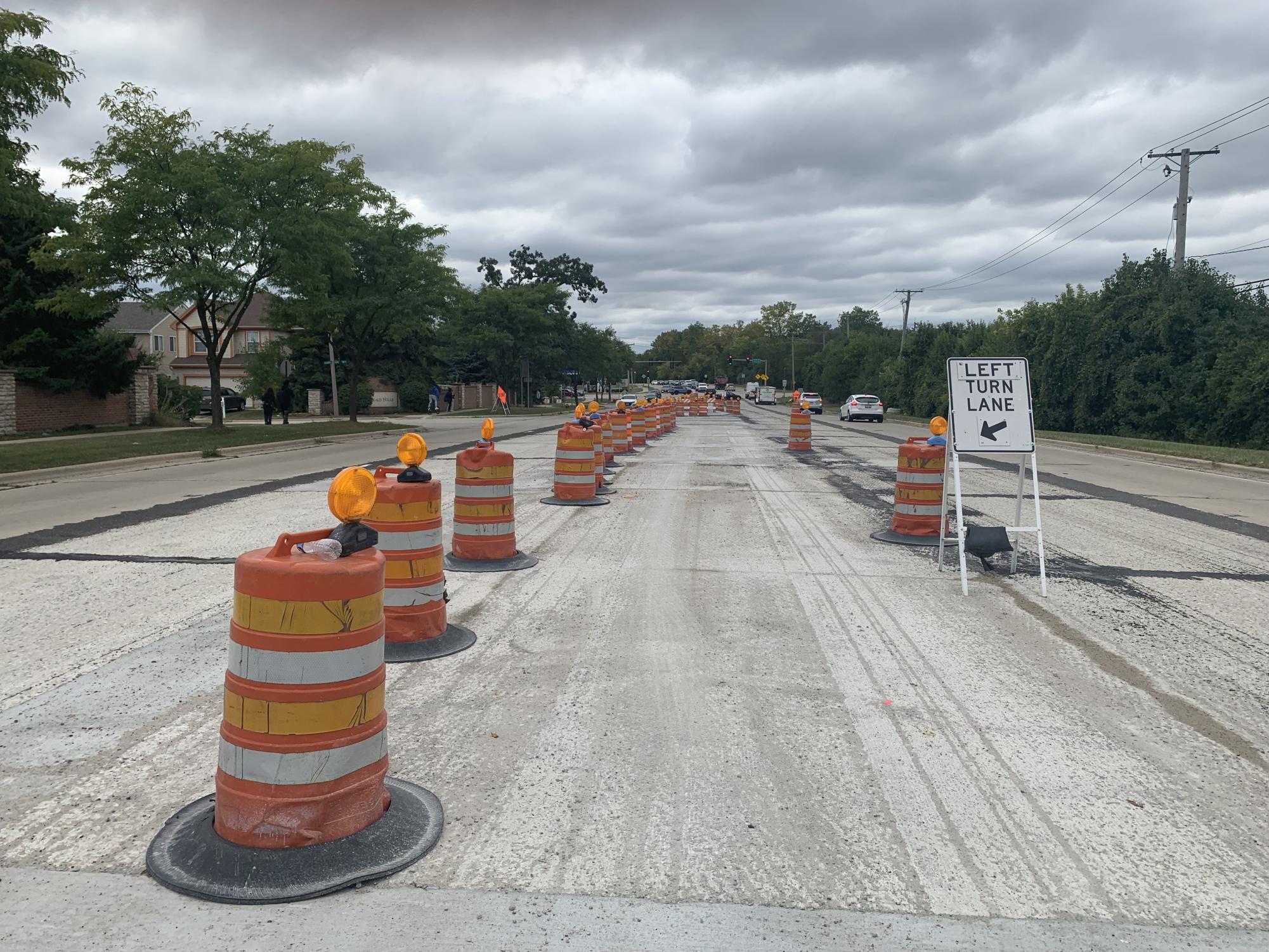 Photos: Construction on West Schaumburg Road